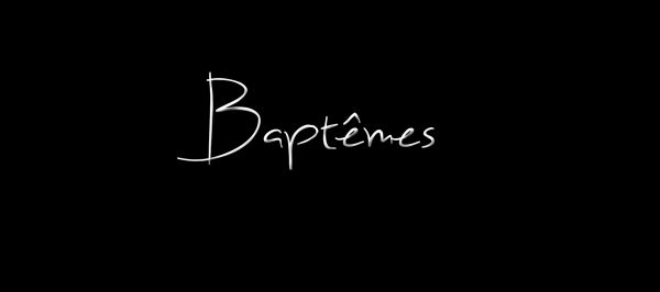 Baptêmes